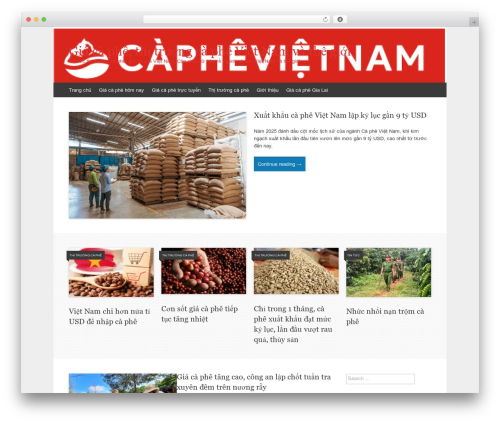 WP theme Expound - caphevietnam.com