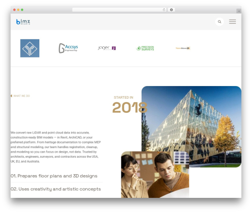 Xinterio WordPress theme - bimzstudio.com