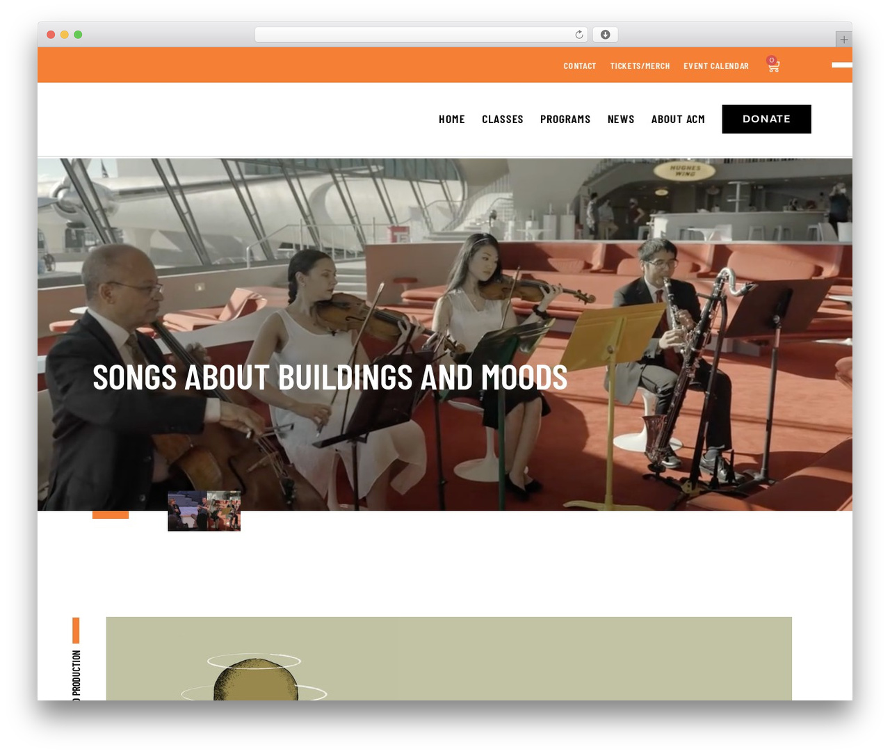 ACM Theme WordPress theme - acmusic.org ACM Theme WordPress theme - acmusic.org