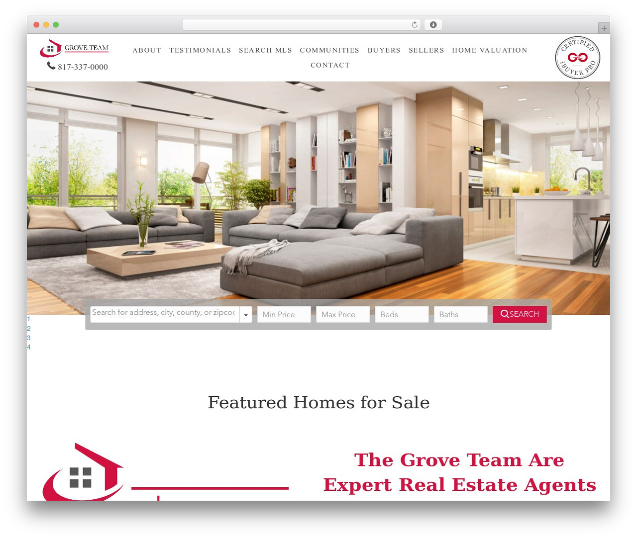 Simply IDX 3.0 WordPress theme - groveteam.com Simply IDX 3.0 WordPress theme - groveteam.com