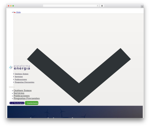 Bricks theme WordPress - plataformaenergia.com