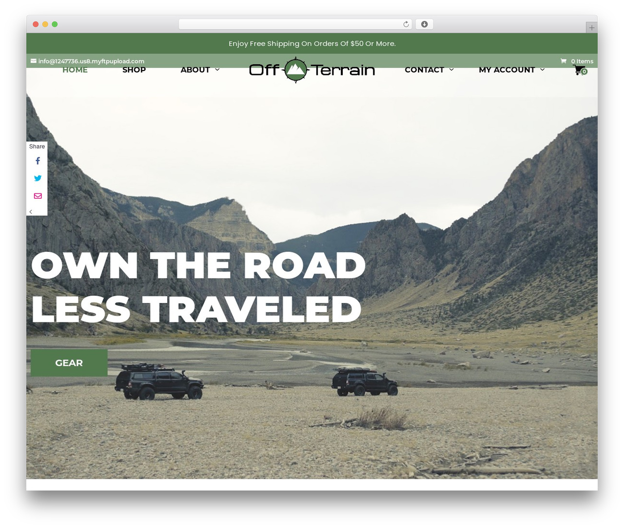 Divi WordPress theme - offterrain.com Divi WordPress theme - offterrain.com