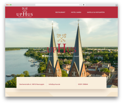 Divi WordPress theme - up-hus.de