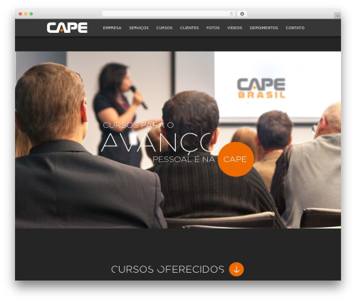 Cadastros WordPress plugin - capebrasil.com.br