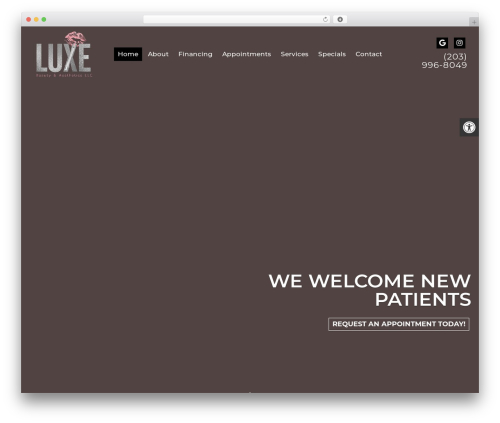 Parent Theme WordPress theme - luxebeautyandaesthetics.com