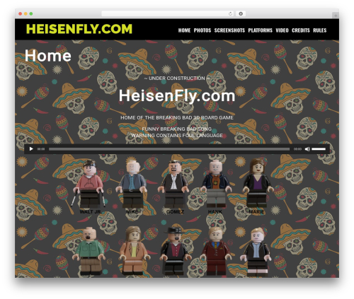 Vikata theme WordPress - heisenfly.com