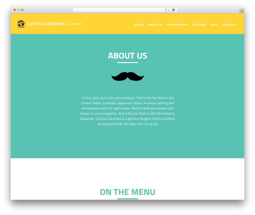 WordPress theme Candy - cantinacaramba.be