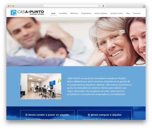 WordPress theme Divi - casa-punto.com