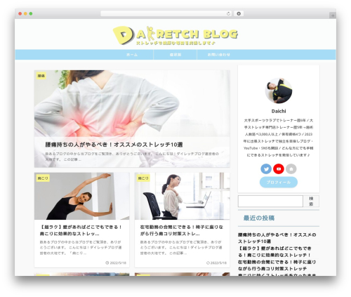 Affinger WordPress theme - dairetch.com