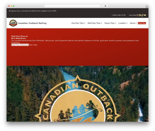 AM2 Theme WordPress theme - canadianoutbackrafting.com