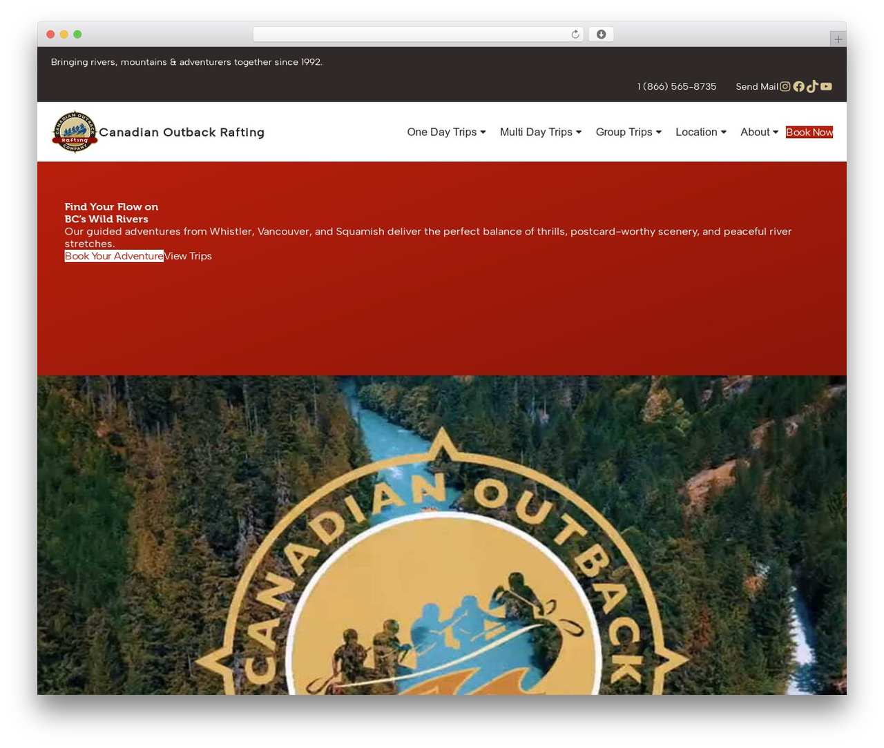 AM2 Theme WordPress theme - canadianoutbackrafting.com