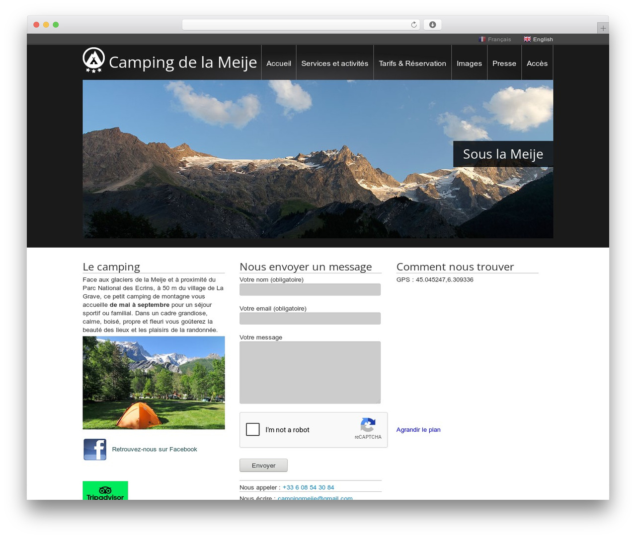 Best WordPress theme BootstrapWP - camping-delameije.com/fr Best WordPress theme BootstrapWP - camping-delameije.com/fr