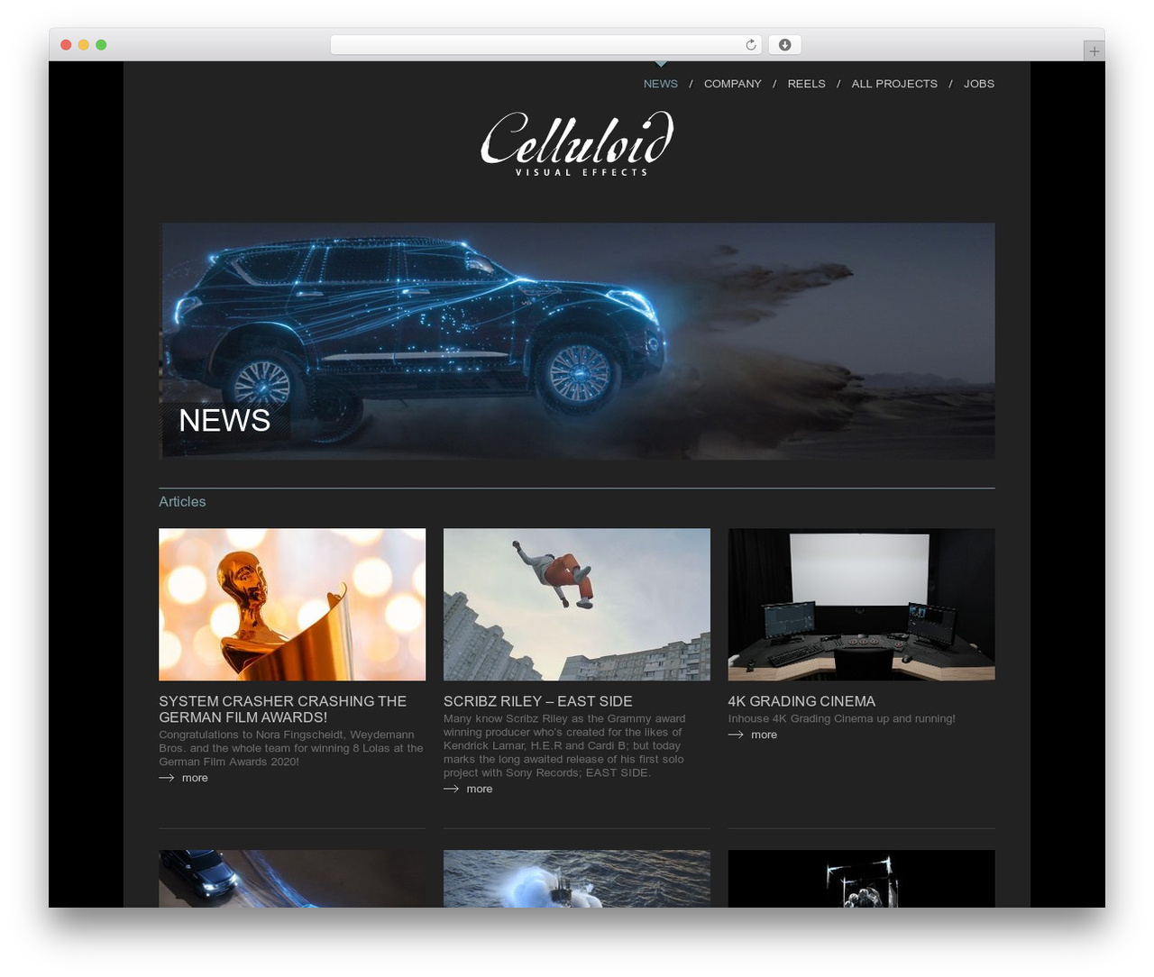 Celluloid WordPress theme - celluloid-fx.com Celluloid WordPress theme - celluloid-fx.com