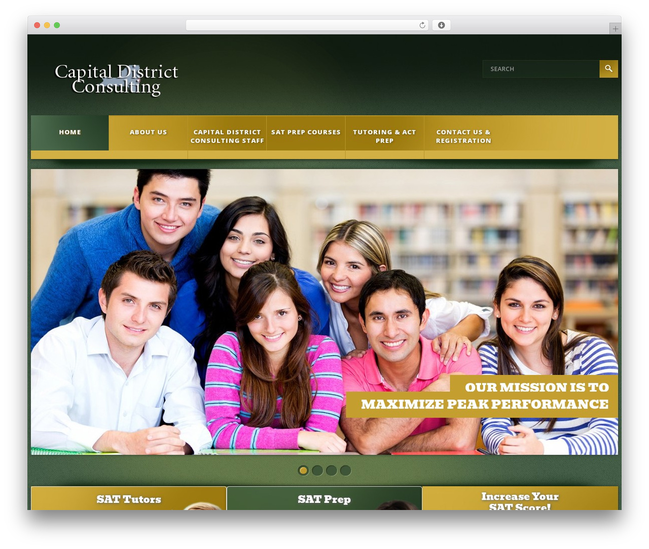 cherry WP theme - capitaldistrictconsulting.com