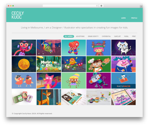 Daisho (shared on wplocker.com) WordPress theme - cecilykuoc.com