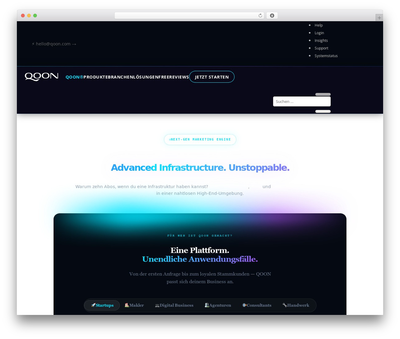 Divi WordPress theme - qoon.com