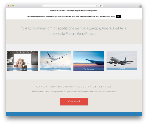 Flati Bootstrap Wordpress Theme WordPress website theme - cargoterminalrimini.com