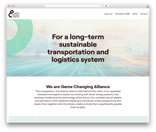 Gca Theme WordPress theme - gamechangingalliance.se