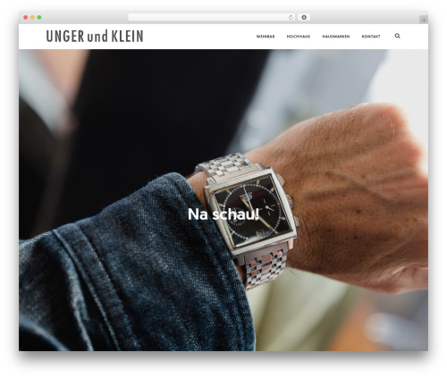 Ippo WordPress theme - ungerundklein.wine