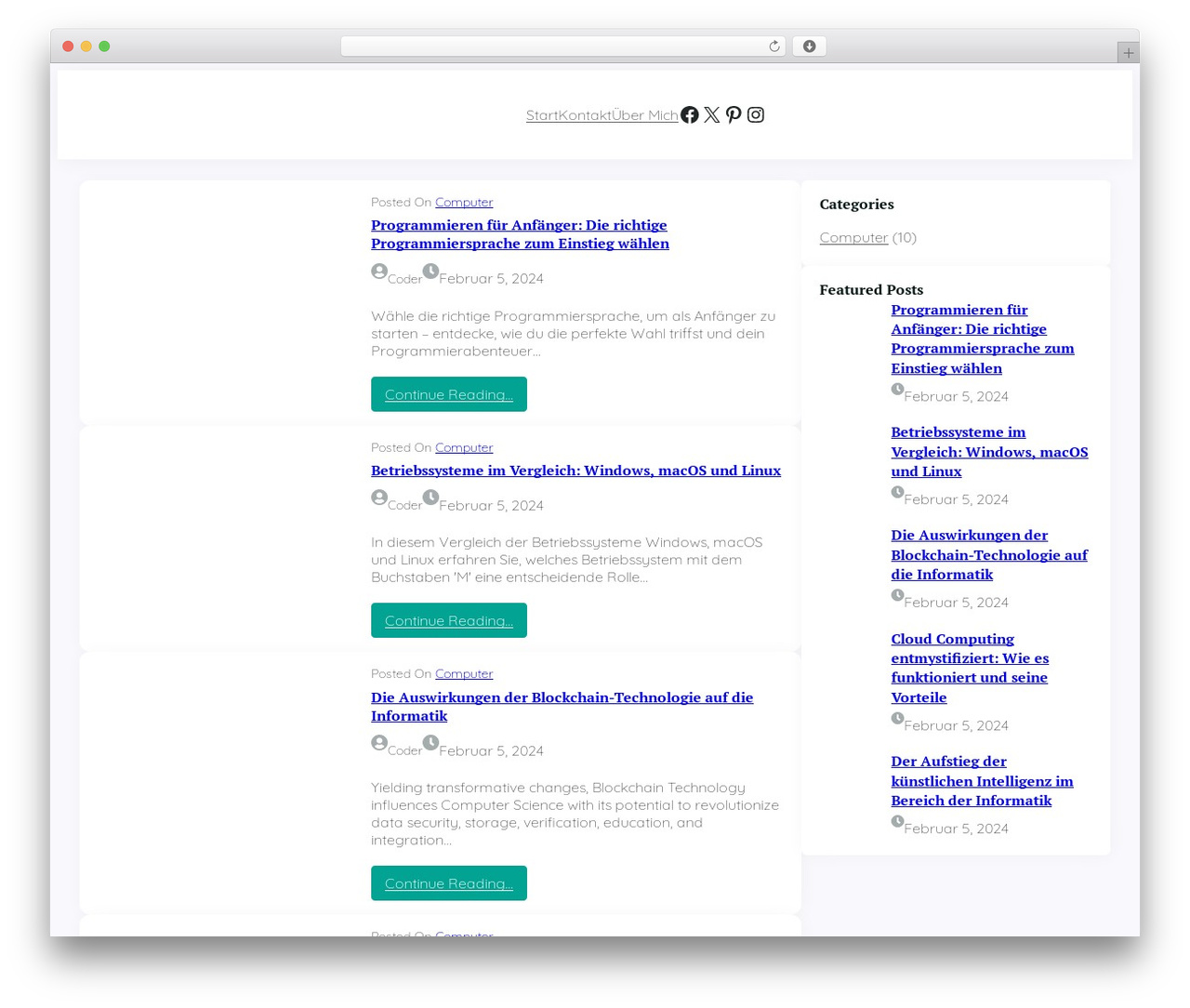 Mediator theme WordPress - codingdev.de