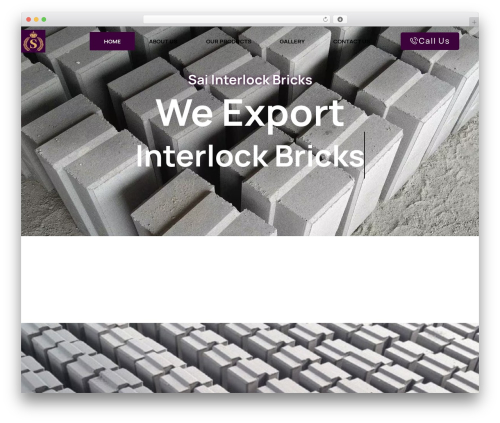 Orgarium WordPress theme - saiinterlockbricks.com