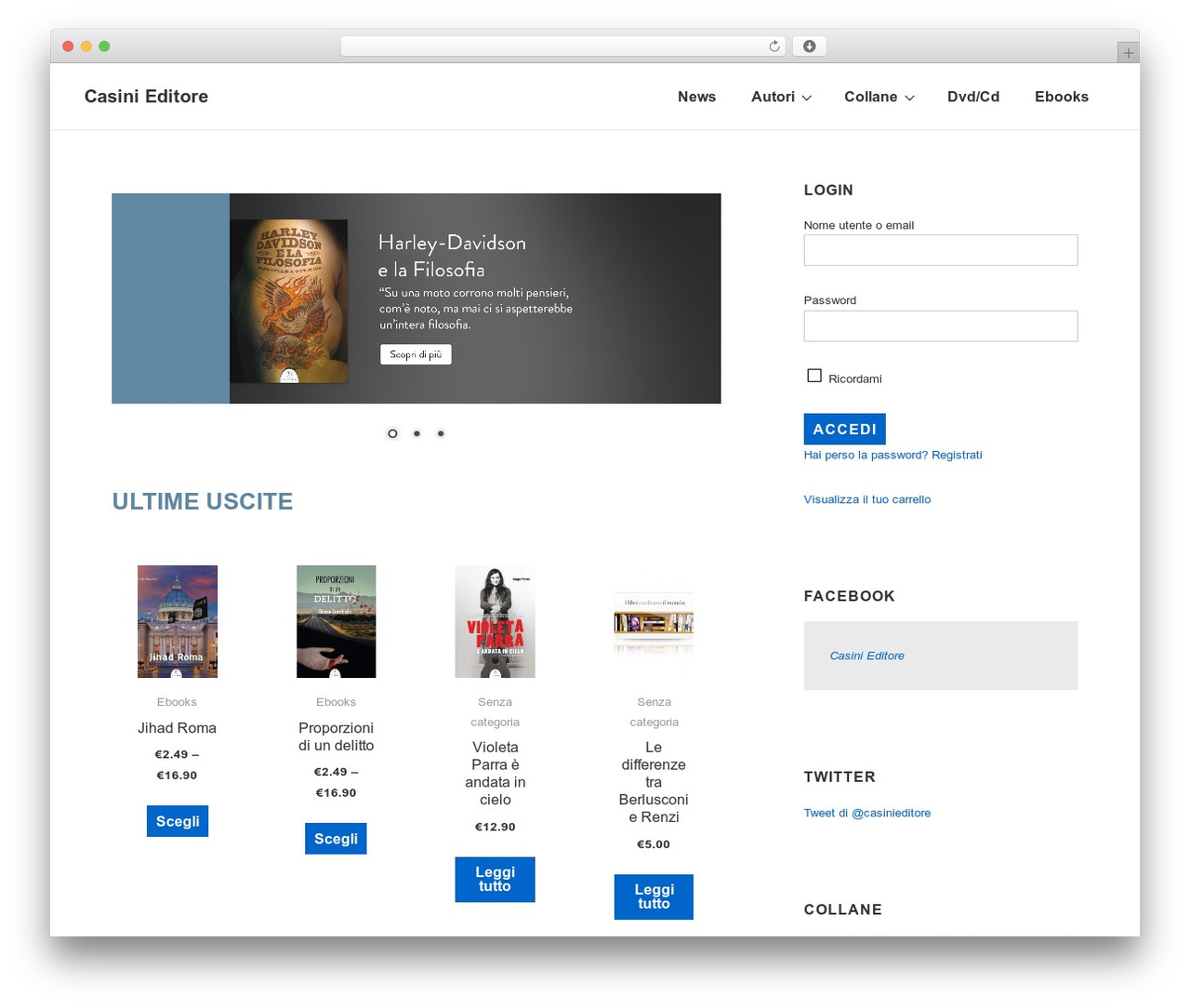 Responsive free WordPress theme - casinieditore.com Responsive free WordPress theme - casinieditore.com