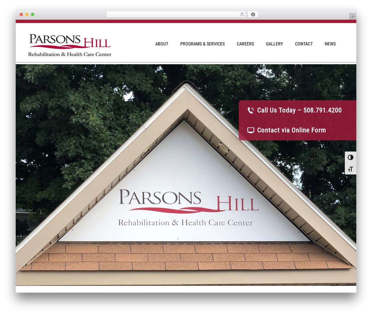 RT-Theme 20 WordPress theme - parsonshillrehab.com