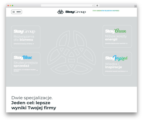Tapir Studio WordPress theme - staygroup.pl