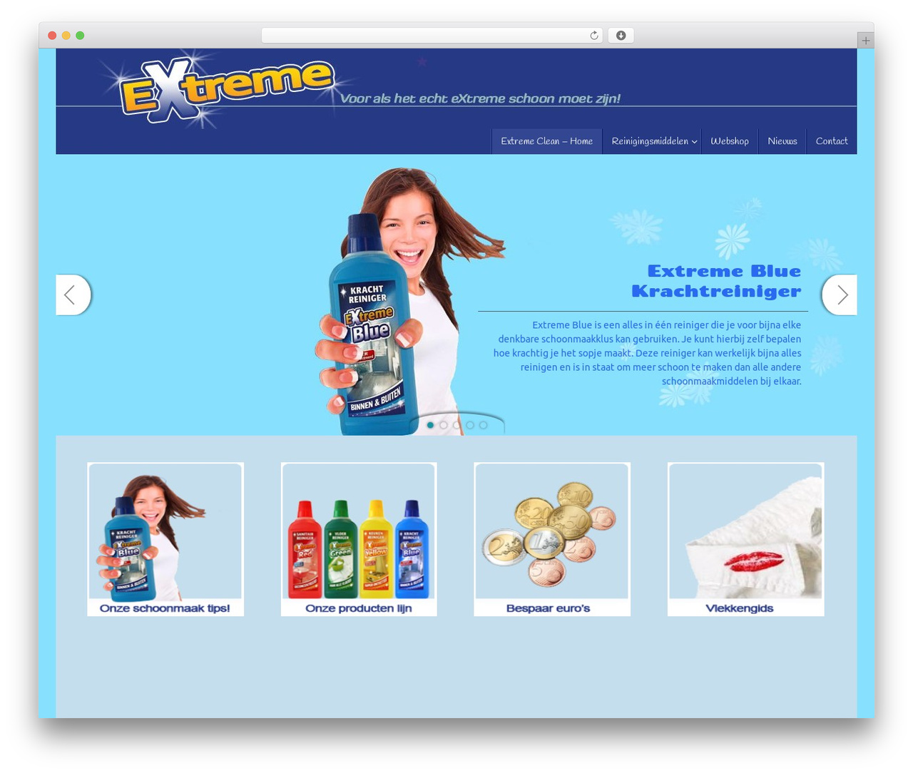 Tempera theme WordPress - extremeclean.nl Tempera theme WordPress - extremeclean.nl