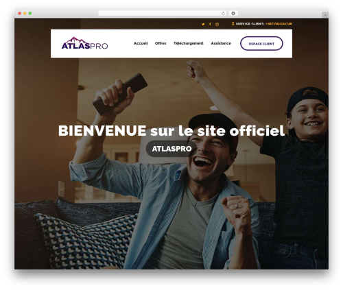 Theme WordPress MaxiNet - atlaspro.tv