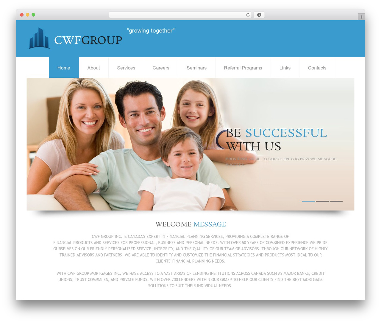 theme1907 WordPress theme - cwfgroup.com