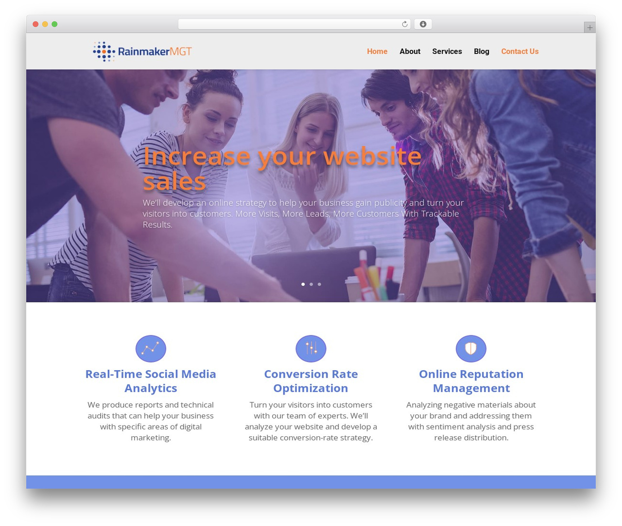 WordPress theme Divi - rainmakermgt.com WordPress theme Divi - rainmakermgt.com