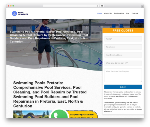 Whatsapp bridge WordPress plugin - poollink.co.za
