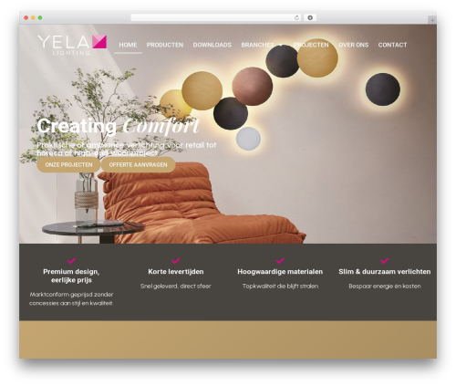 WordPress theme Hello Elementor - yela-lighting.com