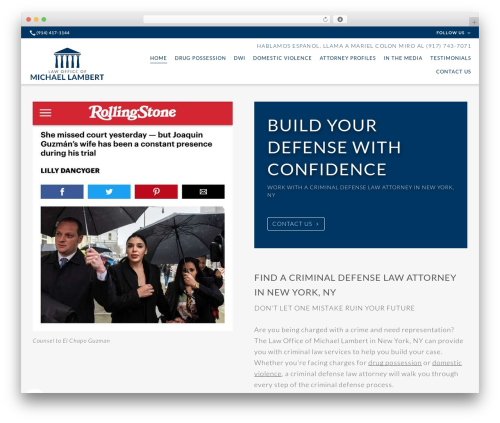 WordPress website theme Beacon Theme - mlambertesq.com
