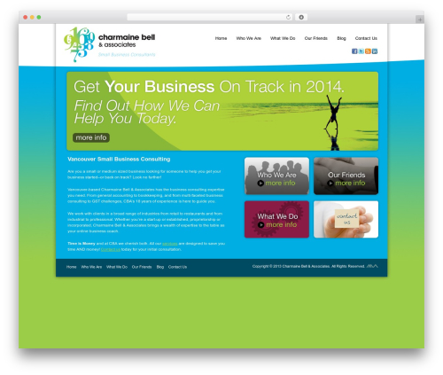 CBA WordPress theme - cbellandassoc.com
