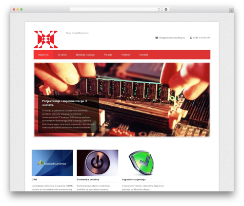 Centum WP WordPress theme - canoeconsulting.eu