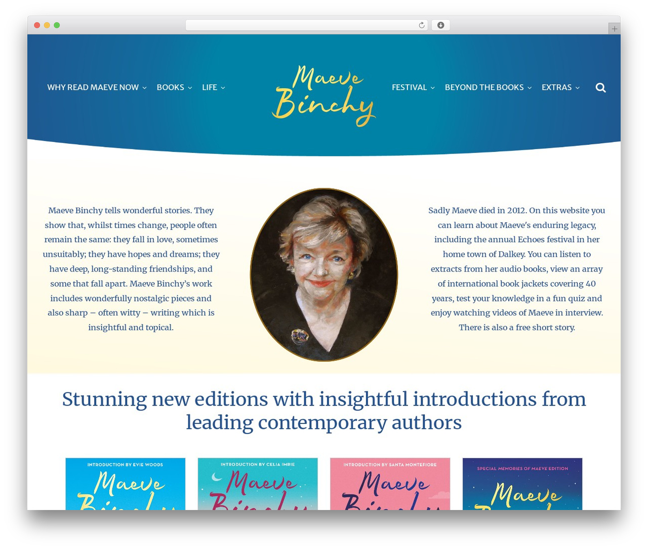 Create WordPress theme - maevebinchy.com Create WordPress theme - maevebinchy.com