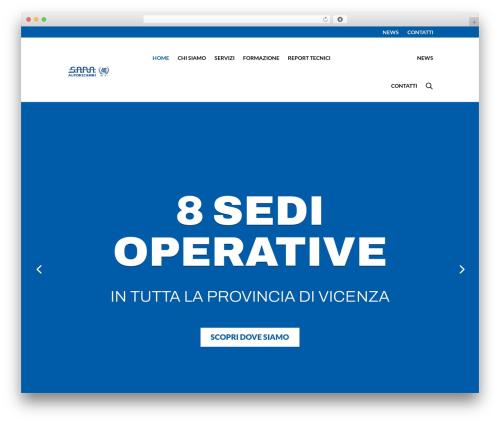 Divi WordPress theme - sara-autoricambi.it