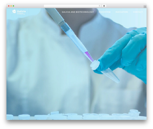 Foundry WP theme - galiciabio.tech