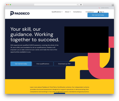 FoundryDigital WordPress theme - paddeco.com