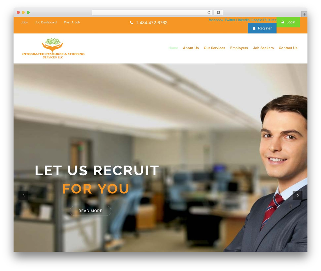 ManiaFramework top WordPress theme - integratedresourceandstaffing.com