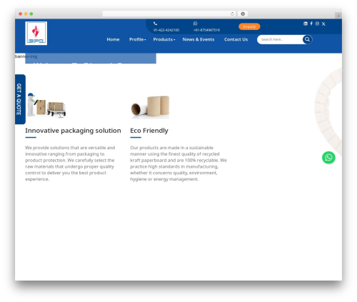 Theme WordPress Bharath Papers - coresmith.com