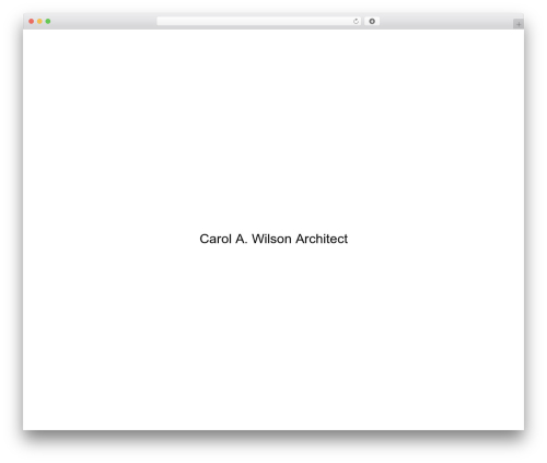 Theme WordPress Bootstrap to WordPress - carolwilsonarchitect.com