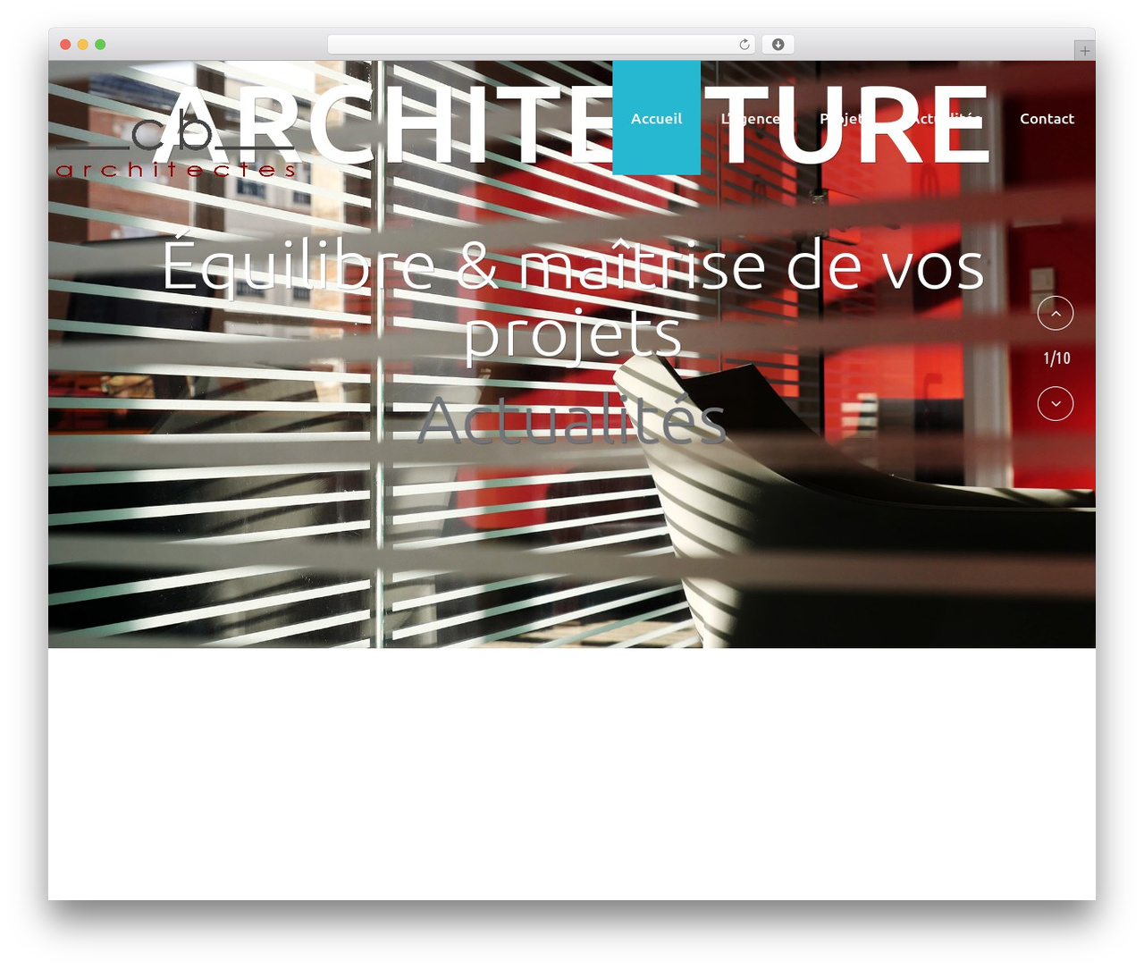 Theme WordPress cherry - cb-architectes.com Theme WordPress cherry - cb-architectes.com