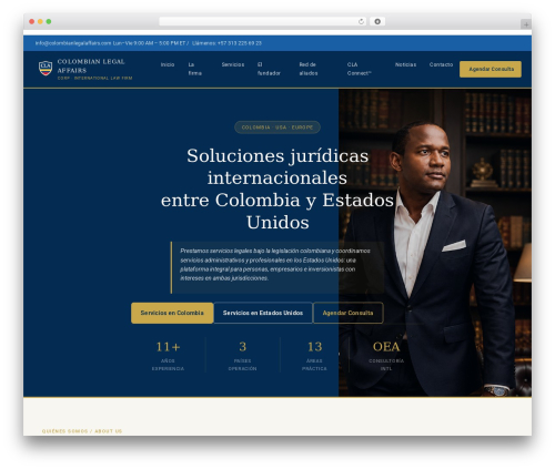 Joinchat premium WordPress plugin - colombianlegalaffairs.com