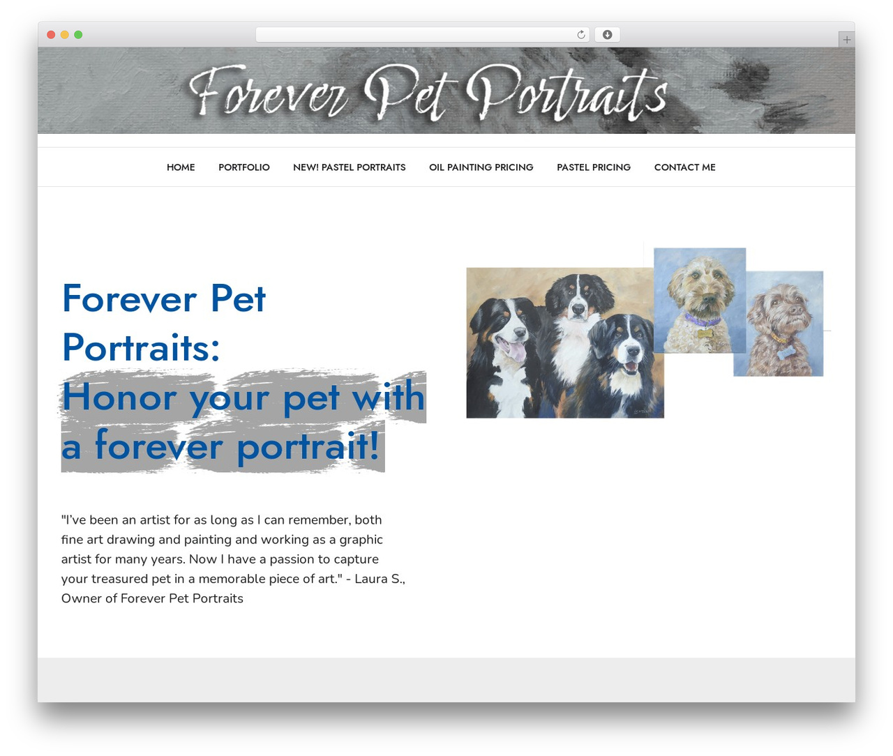 Theme WordPress Onia - forever-pet-portraits.com Theme WordPress Onia - forever-pet-portraits.com