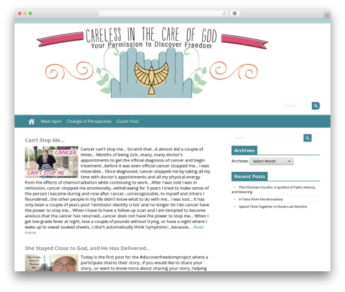 Related posts WordPress plugin - carelessinthecareofgod.com
