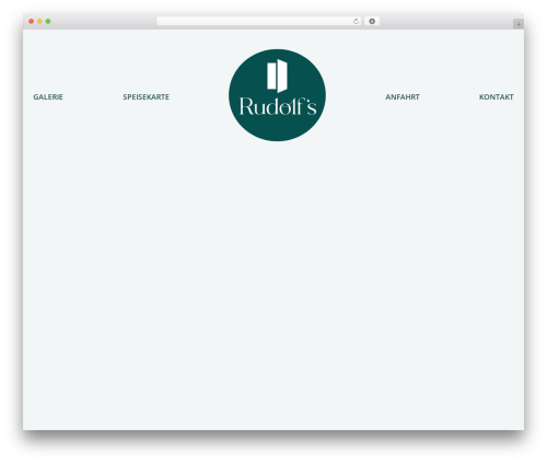 WordPress theme Beau3 - restaurant-rudolfs.com