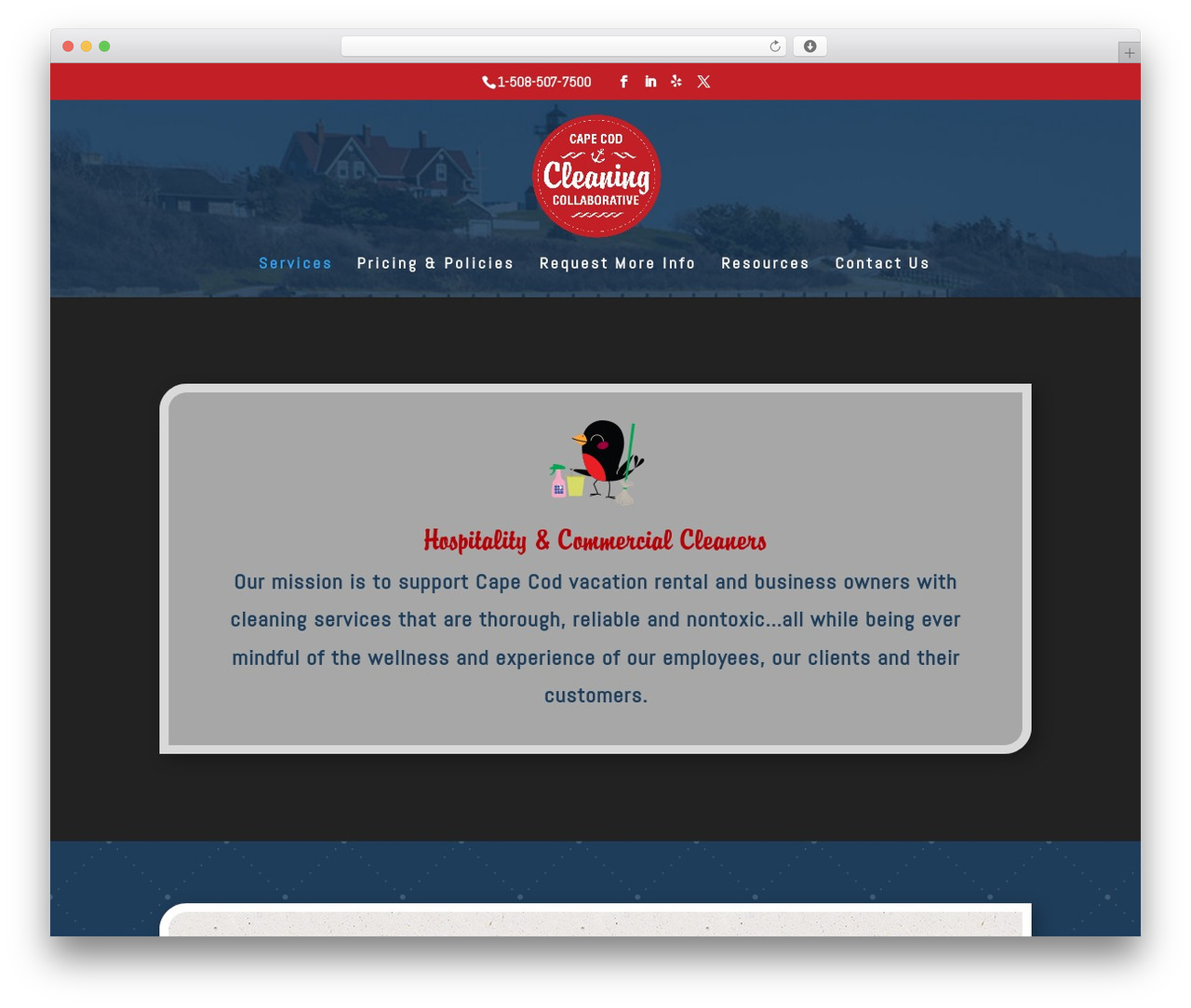 WordPress theme Cape Cod Cleaning Collaborative - Divi - cleaningcollaborative.com WordPress theme Cape Cod Cleaning Collaborative - Divi - cleaningcollaborative.com